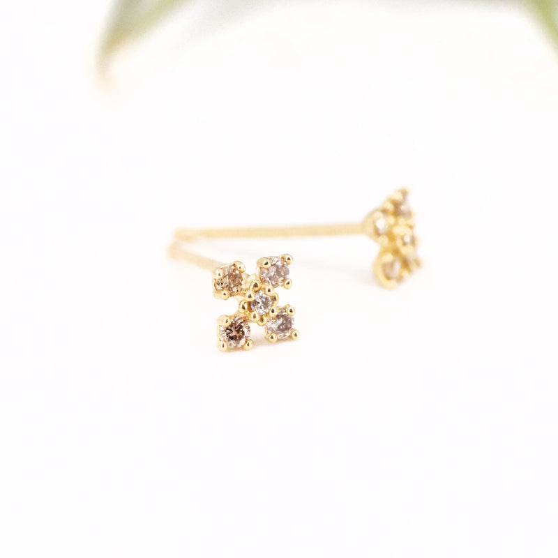 14k + Diamond Antares Studs