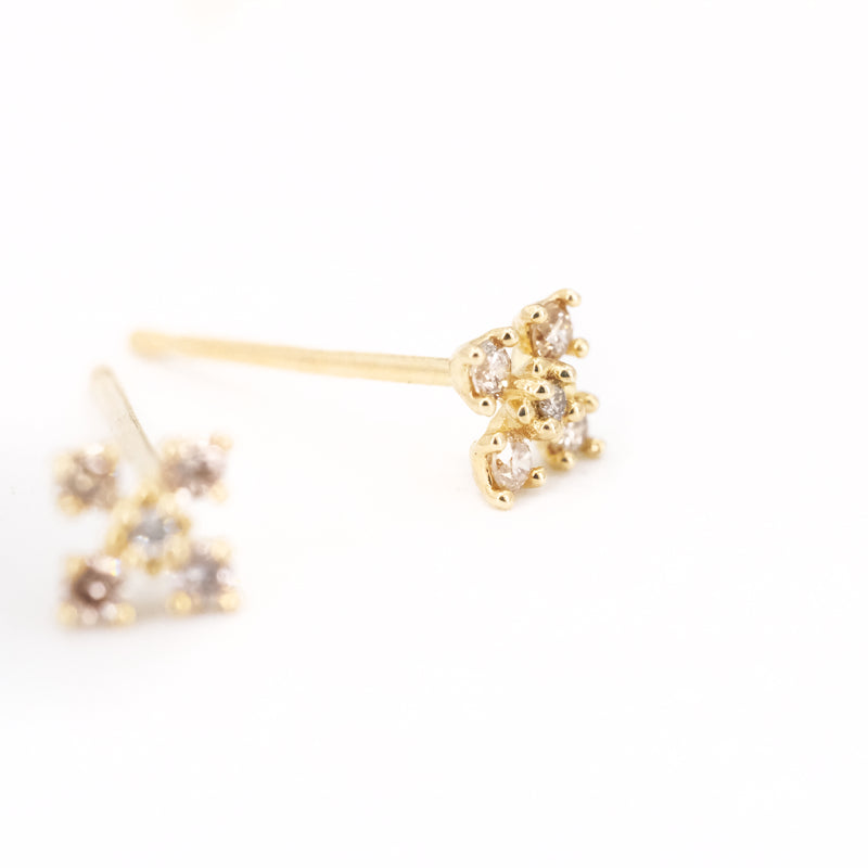 14k + Diamond Antares Studs