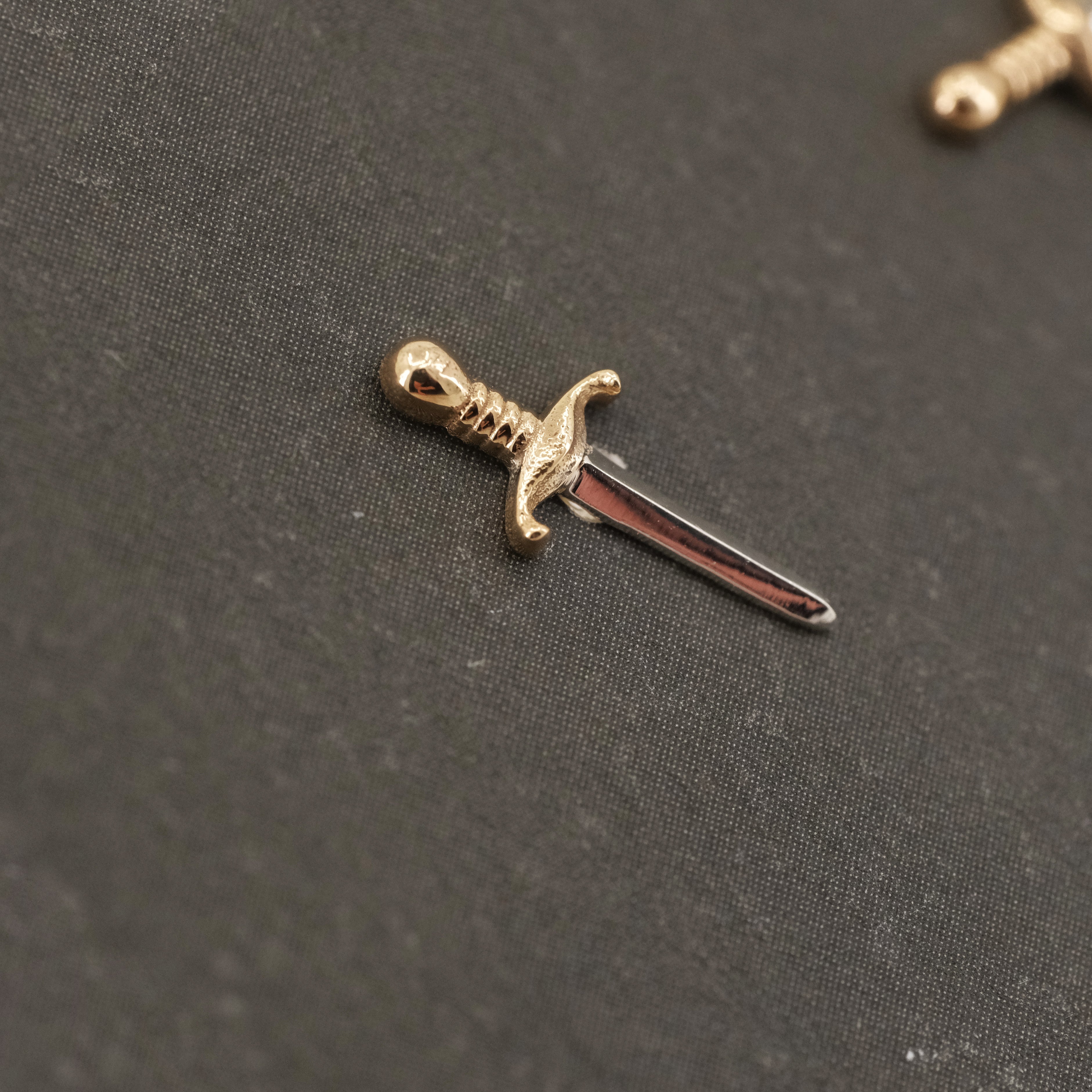 Tiny Dagger Studs