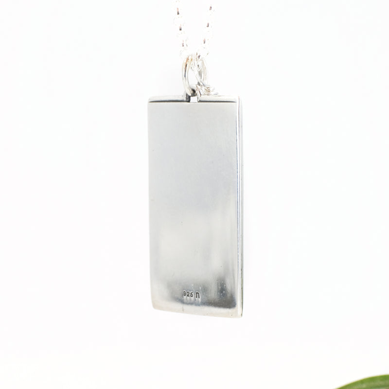 Monday Moon Tarot Sterling Necklace