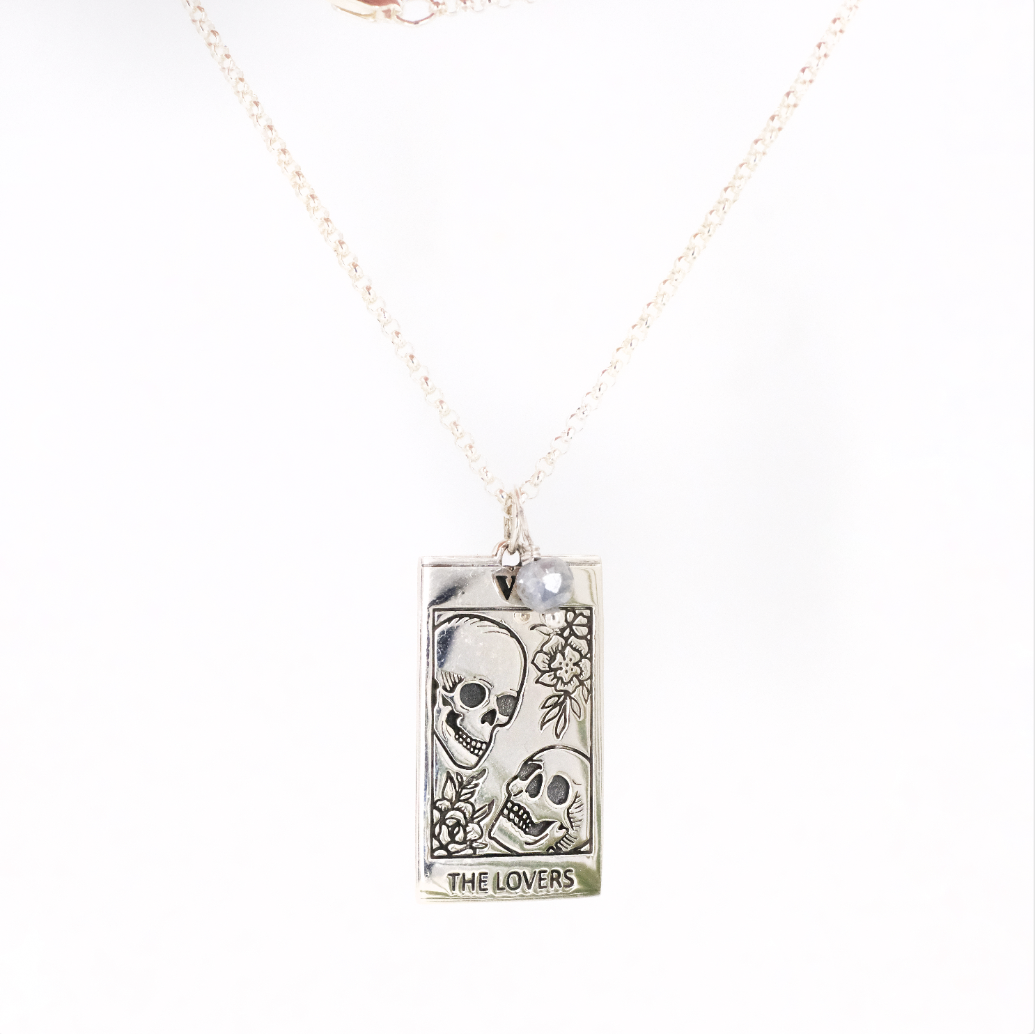 Lovers Sterling Tarot Necklace