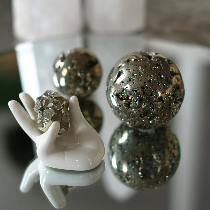 Medium Pyrite Sphere
